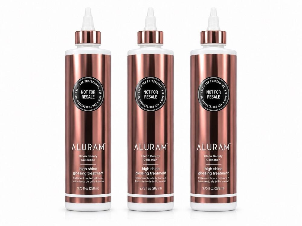 3x ALURAM High Shine Glossing Treatment 9.75 fl oz Clean Beauty Hair Gloss